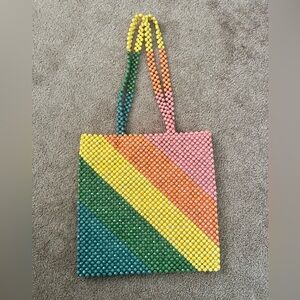 Isaac Mizrahi Beaded Handbag Purse Bag